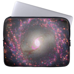 Spiral Galaxy Ngc 3351. Laptopschutzhülle