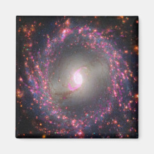Spiral Galaxy Ngc 3351. Magnet