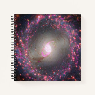 Spiral Galaxy Ngc 3351. Notizbuch