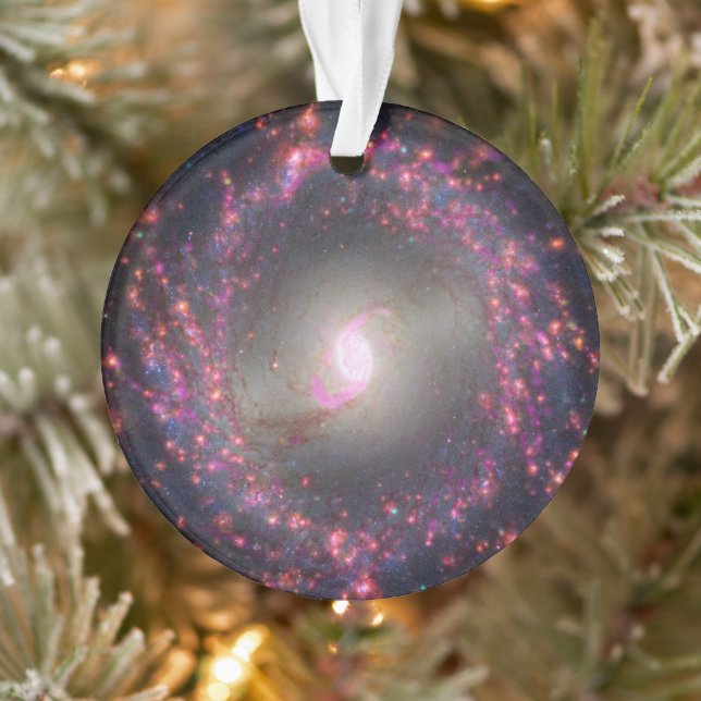 Spiral Galaxy Ngc 3351. Ornament (Baum)