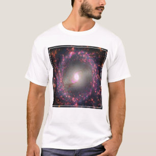 Spiral Galaxy Ngc 3351. T-Shirt