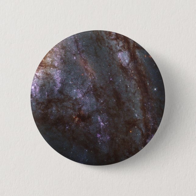 Spiral Galaxy Ngc 3627. Button (Vorderseite)