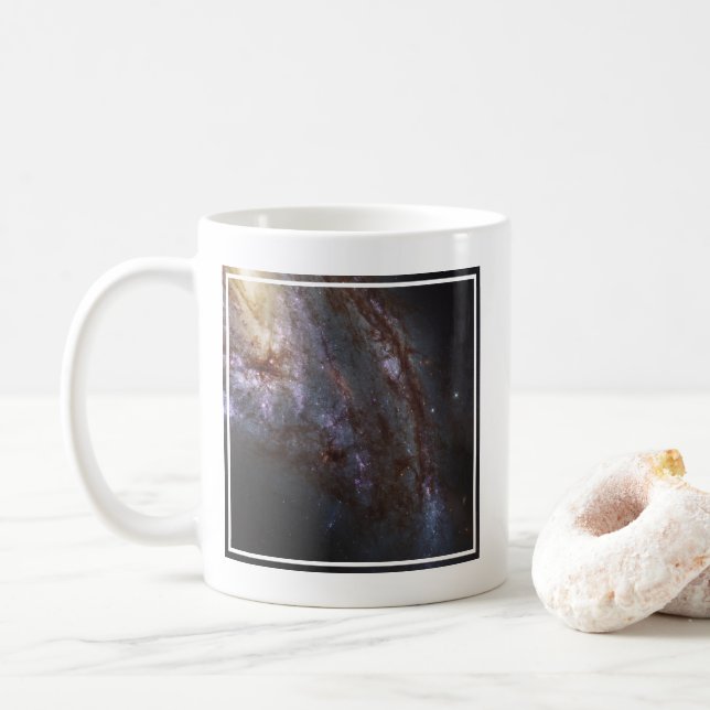Spiral Galaxy Ngc 3627. Kaffeetasse (Mit Donut)