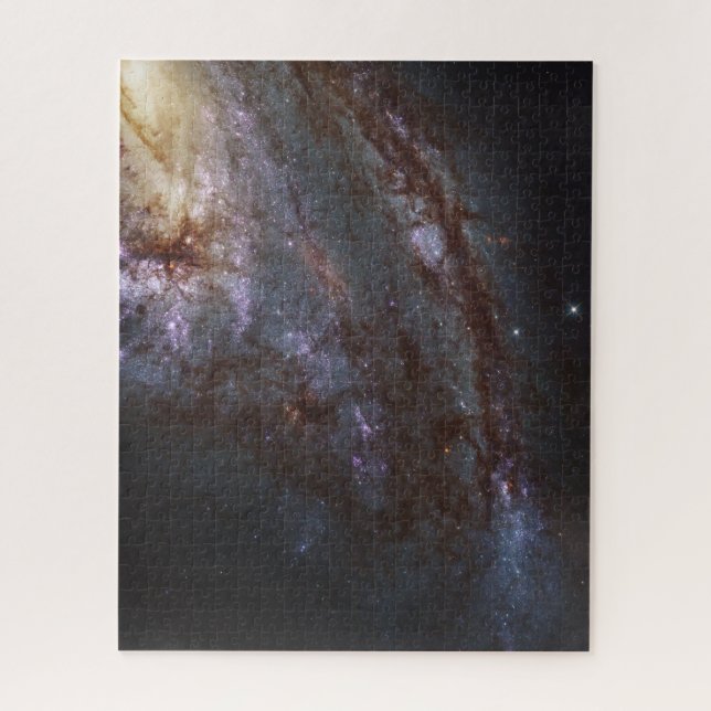 Spiral Galaxy Ngc 3627. Puzzle (Vertikal)