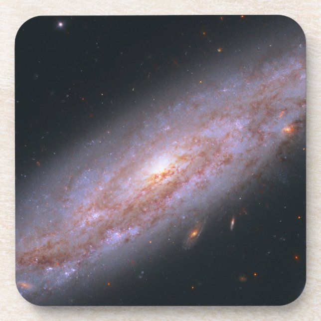 Spiral Galaxy Ngc 3972. Getränkeuntersetzer (Vorderseite)