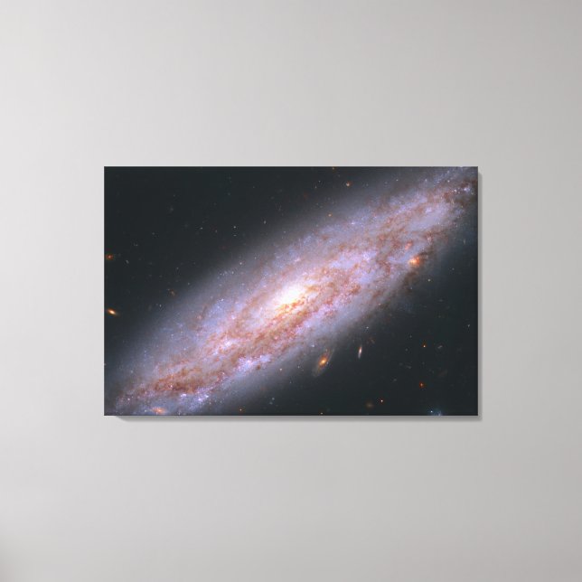 Spiral Galaxy Ngc 3972. Leinwanddruck (Vorderseite)