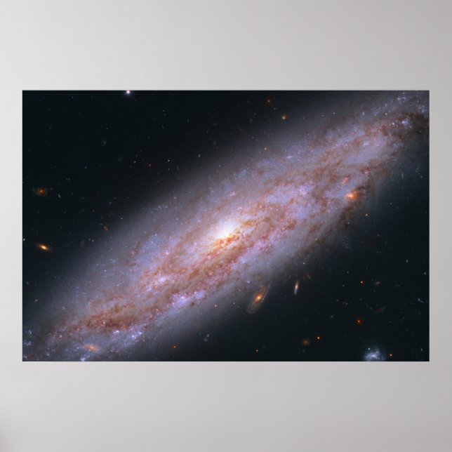 Spiral Galaxy Ngc 3972. Poster (Vorne)