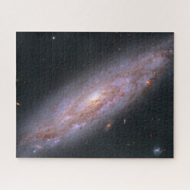 Spiral Galaxy Ngc 3972. Puzzle (Horizontal)