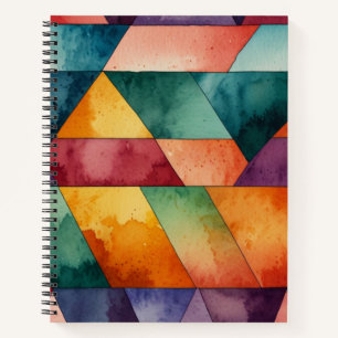 Spiral GEOMETRY Notebook Notizbuch