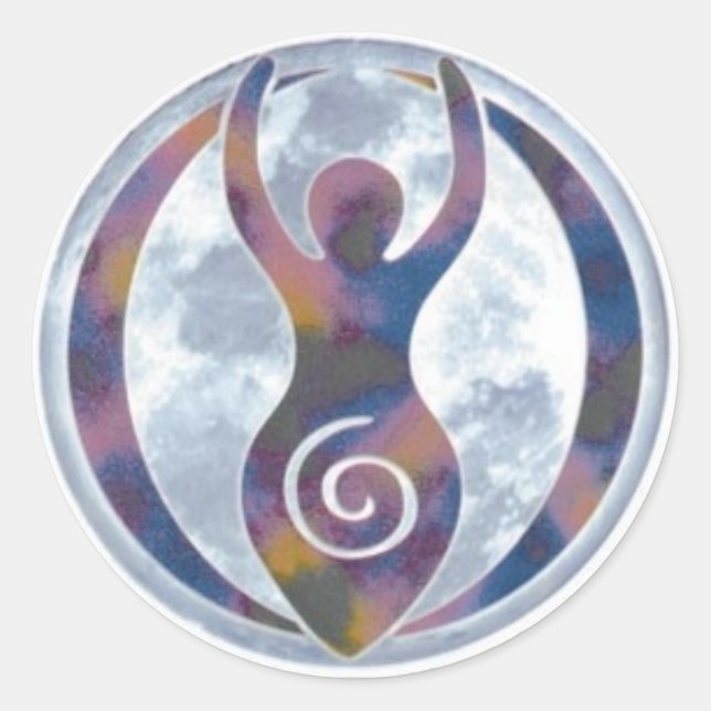 Spiral Goddess Window Sticker (Vorderseite)
