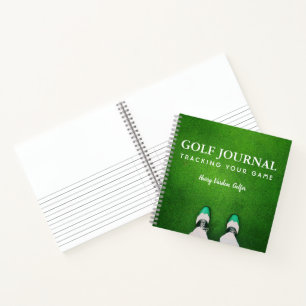 Spiral Golf Journal Notizbuch