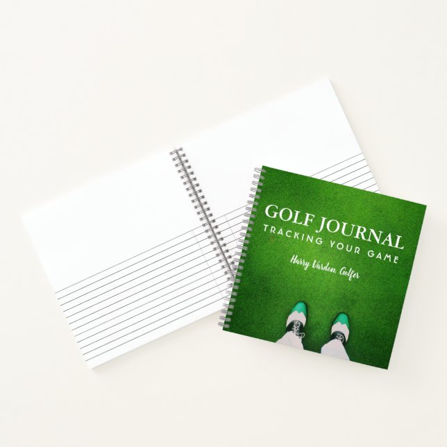 Spiral Golf Journal Notizbuch (Innenseite)