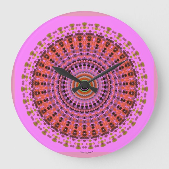 Spiral Große Wanduhr (Vorderseite)