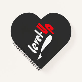 Spiral heart notebook notizbuch