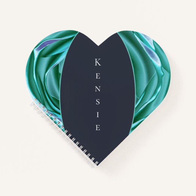 Spiral Heart Notebook Notizbuch (Vorderseite)