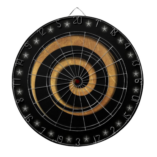 Spiral Hypnotic Wheel Custom Dart Board Dartscheibe (vorne)