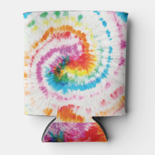 Spiral-Krawatte, Regenbogenförmige Muster Dosenkühler