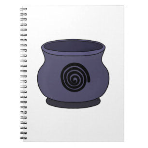 Spiral Life Spiritualität Cauldron Notizblock