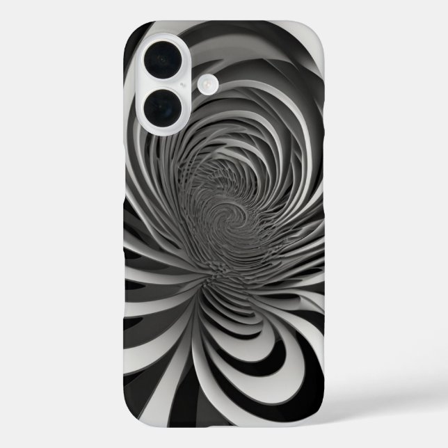 Spiral Line Art Case-Mate iPhone Hülle (Rückseite)