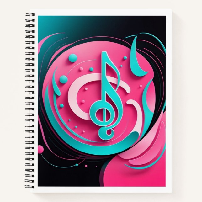Spiral Note book Notizbuch (Vorderseite)