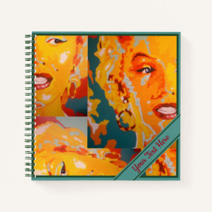 Spiral-Notebook - Anpassen des eigenen Textes Notizbuch