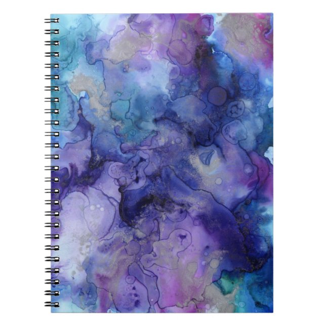 Spiral Notebook-Aquarell Notizblock (Vorderseite)