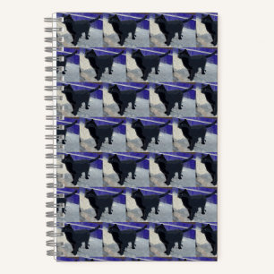 Spiral Notebook Black Cat Notizbuch