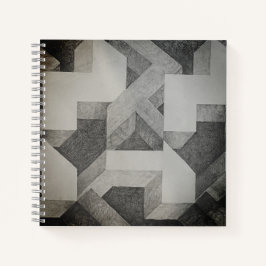 Spiral Notebook-Blockdesign Notizbuch