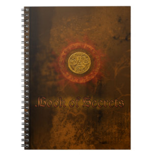 Spiral Notebook Buch Shadows, Medallion Design