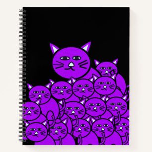 Spiral Notebook Cat Notizbuch