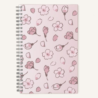 Spiral Notebook Cherry Blossom Notizbuch