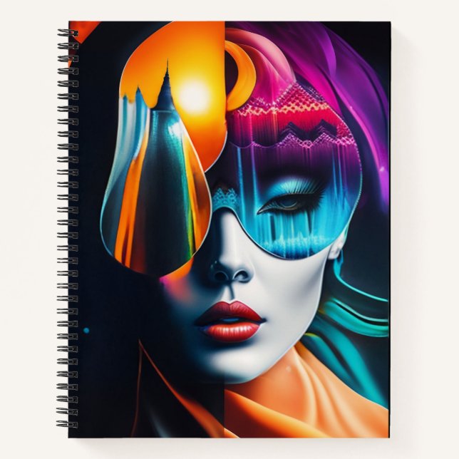 Spiral Notebook Cover Notizbuch (Vorderseite)