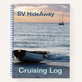Spiral Notebook Cruising Sailing Hideaway Notizbuch