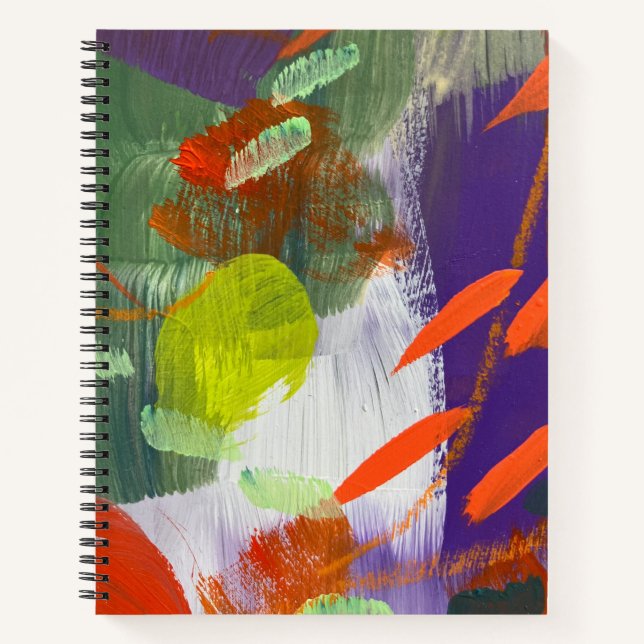 Spiral-Notebook - Der Fall fällt ab Notizbuch (Vorderseite)