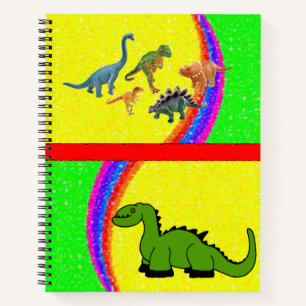 Spiral Notebook Dinosaur Notizbuch
