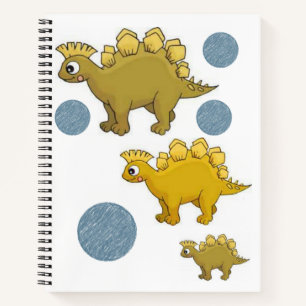 Spiral Notebook Dinosaur Notizbuch