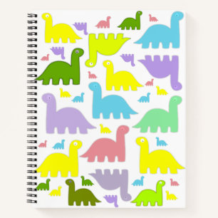 Spiral Notebook Dinosaur Notizbuch
