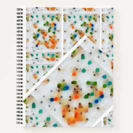 Spiral Notebook Dots Notizbuch