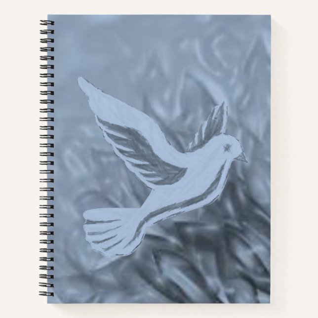 Spiral Notebook Dove Notizbuch (Vorderseite)