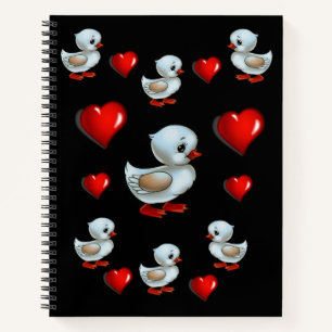 Spiral Notebook Duck Notizbuch