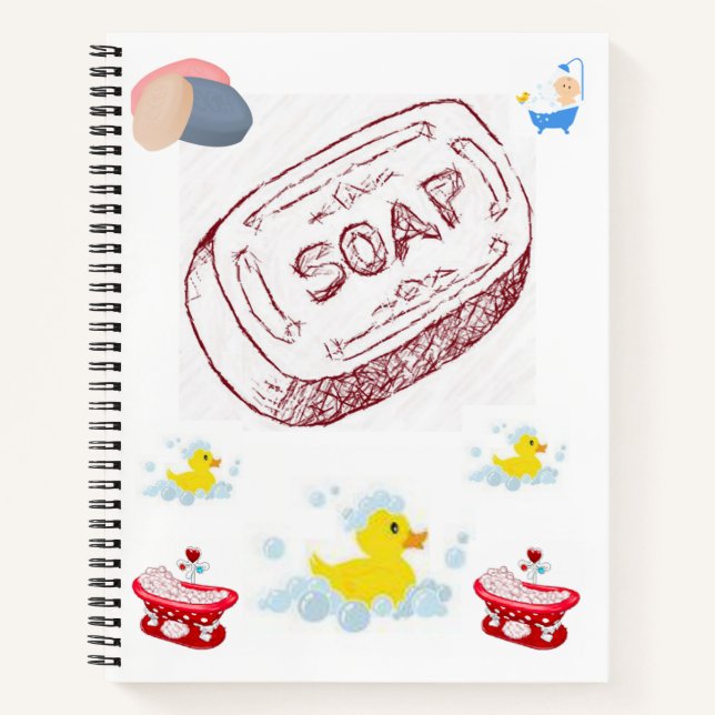 Spiral Notebook Duck Notizbuch (Vorderseite)