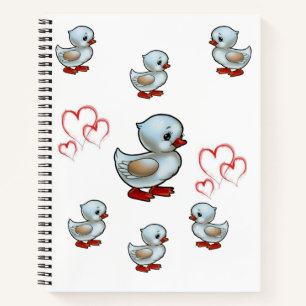 Spiral Notebook Duck Notizbuch
