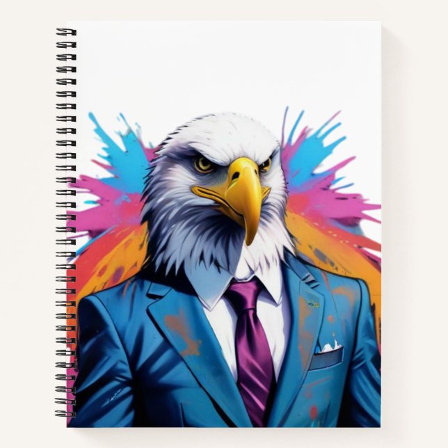 Spiral Notebook Eagle Notizbuch (Vorderseite)