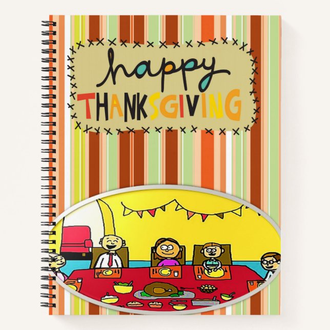 Spiral Notebook-Erntedank Notizbuch (Vorderseite)