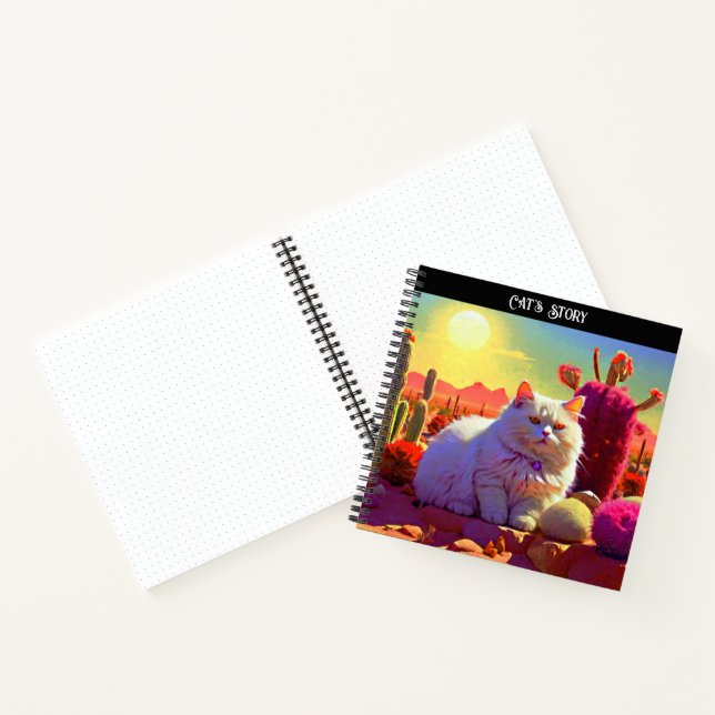 Spiral Notebook  for Cat Lovers Notizbuch (Innenseite)