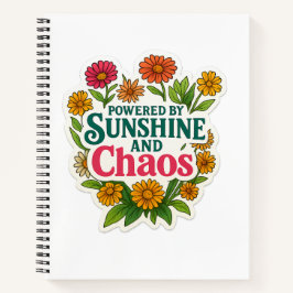 🌞 Spiral Notebook for Wild Souls 🌸📓 Notizbuch