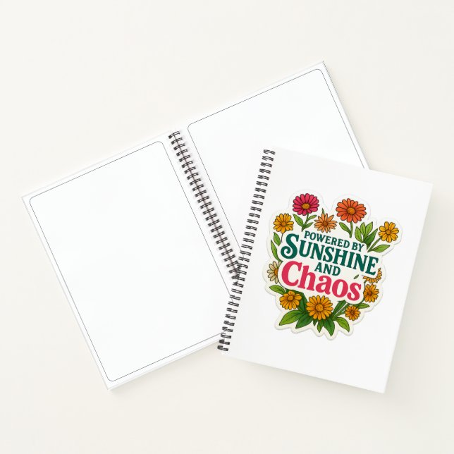 🌞 Spiral Notebook for Wild Souls 🌸📓 Notizbuch (Innenseite)