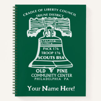 Spiral Notebook - Forest Green (Personalized) Notizbuch