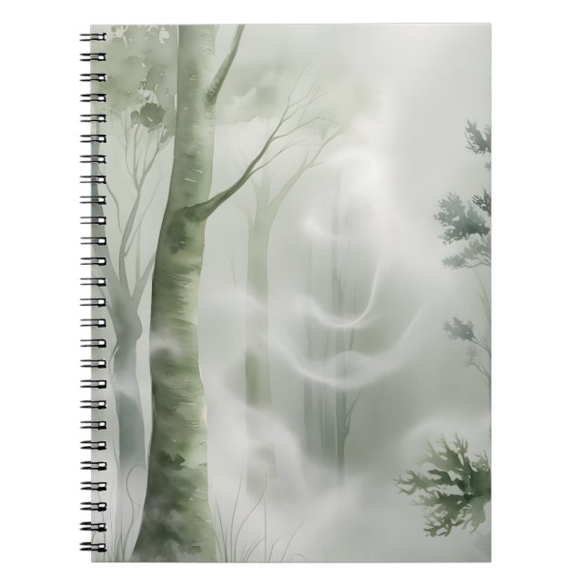 Spiral-Notebook Forest Journal - Ruled Line Notizblock (Vorderseite)