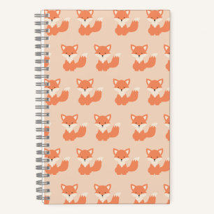 Spiral Notebook Fox Notizbuch
